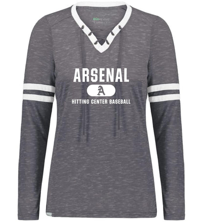 Arsenal Baseball Ladies Monterey Long Sleeve Tee (P.223246)