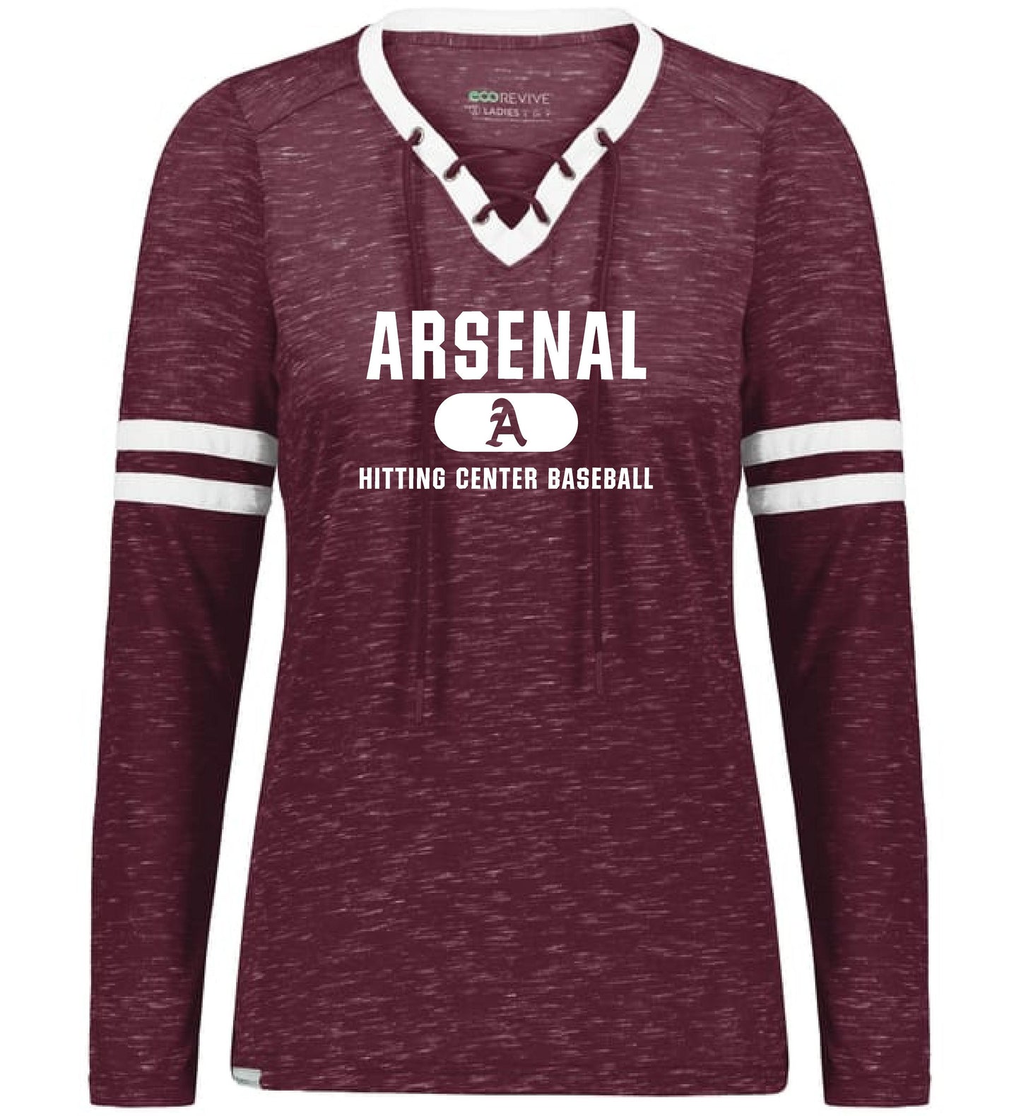 Arsenal Baseball Ladies Monterey Long Sleeve Tee (P.223246)