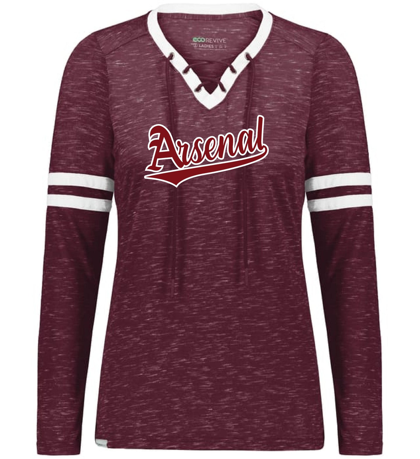 Arsenal Baseball Ladies Monterey Long Sleeve Tee (P.223246)