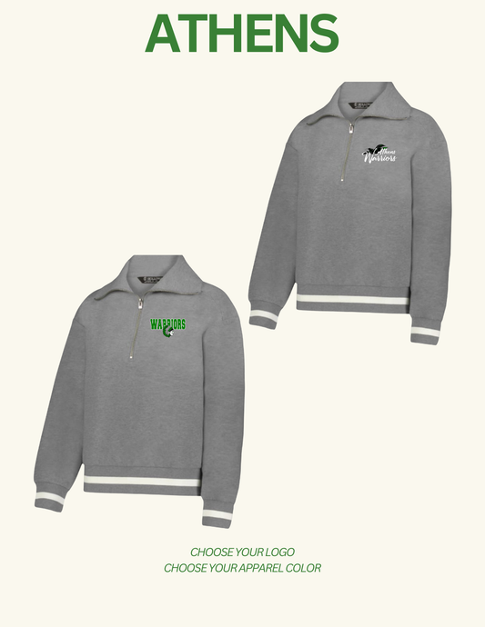 ATHENS BOOSTERS LADIES HERITAGE PREP PULLOVER (E.223782)