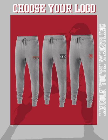 Lincoln Youth Wrestling Fleece Jogger (P.229548/229648/229748)