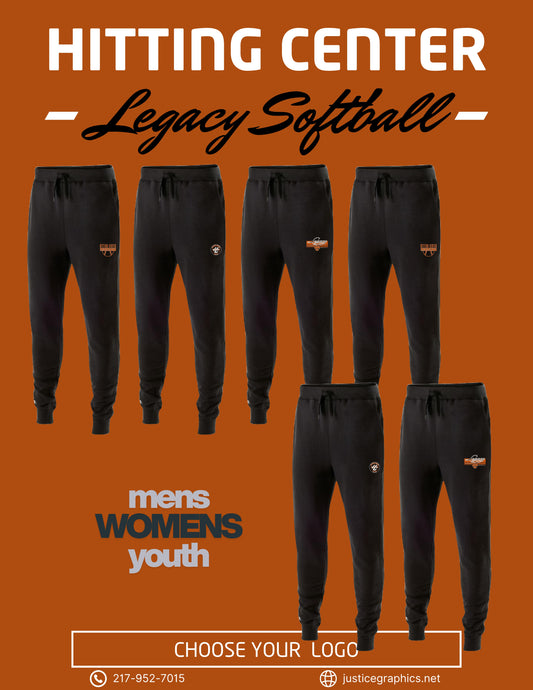 Hitting Center Legacy Softball Fleece Jogger (P.229548/229648/229748)