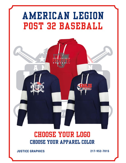 American Legion Post 32 Baseball JACKSON WAY HOODIE (P.229576)