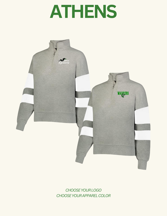ATHENS BOOSTERS LADIES JACKSON WAY PULLOVER (E.229758)