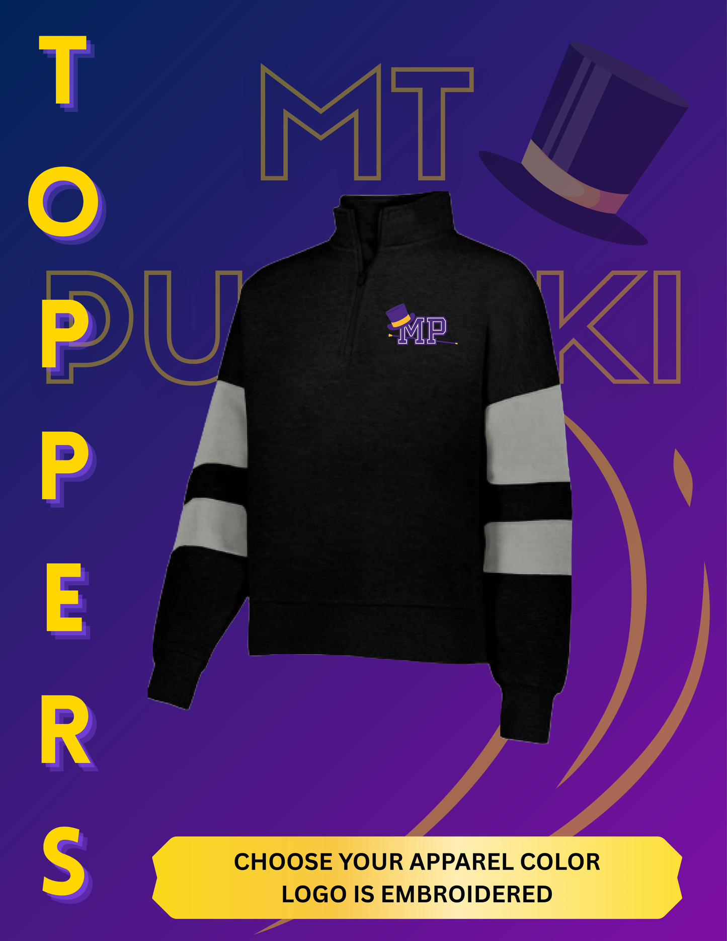 Mount Pulaski Toppers LADIES JACKSON WAY PULLOVER (E.229758)