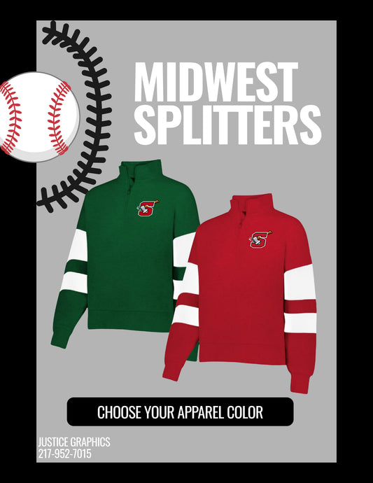 MIDWEST SPLITTERS LADIES JACKSON WAY PULLOVER (E.229758)