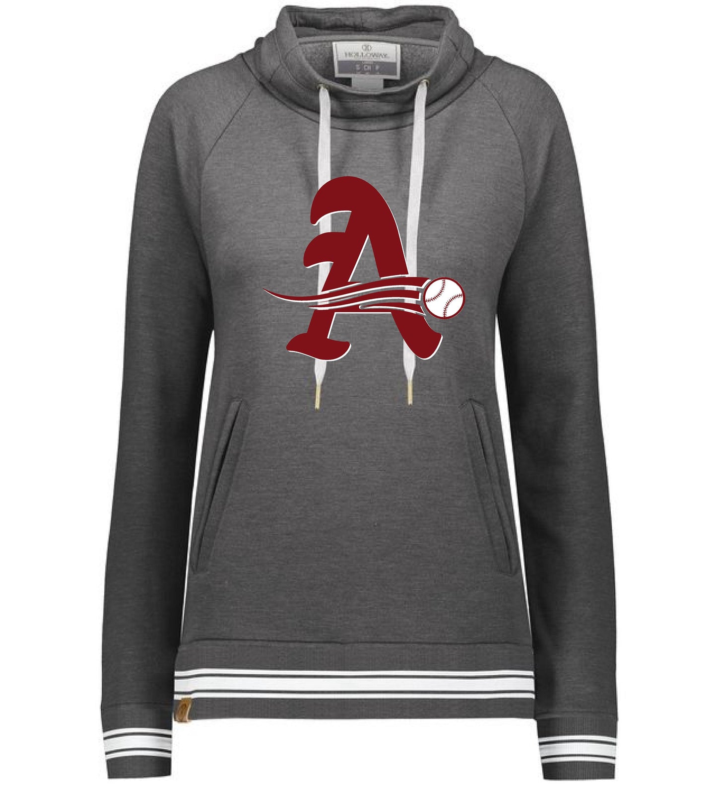 Arsenal Baseball Ladies All-American Funnel Neck Pullover (P.229763)