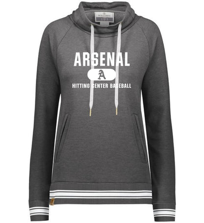 Arsenal Baseball Ladies All-American Funnel Neck Pullover (P.229763)