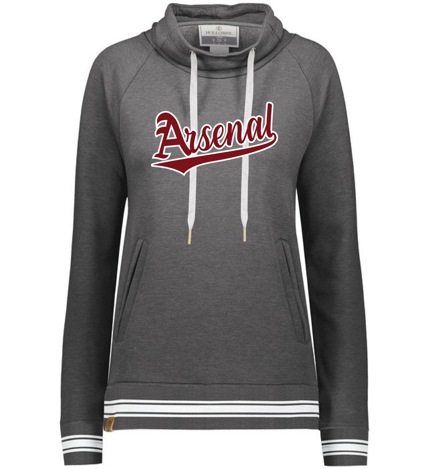 Arsenal Baseball Ladies All-American Funnel Neck Pullover (P.229763)