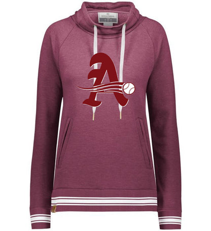 Arsenal Baseball Ladies All-American Funnel Neck Pullover (P.229763)
