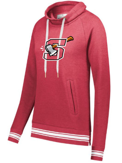 MIDWEST SPLITTERS Ladies All-American Funnel Neck Pullover (P.229763)