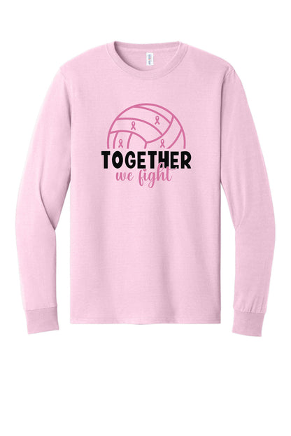 Breast Cancer Awareness Volleyball Long Sleeve T-Shirt (P.29LS)