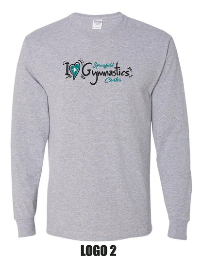 SPRINGFIELD GYMNASTICS CENTER UNISEX LONG SLEEVE (P.29LSR)