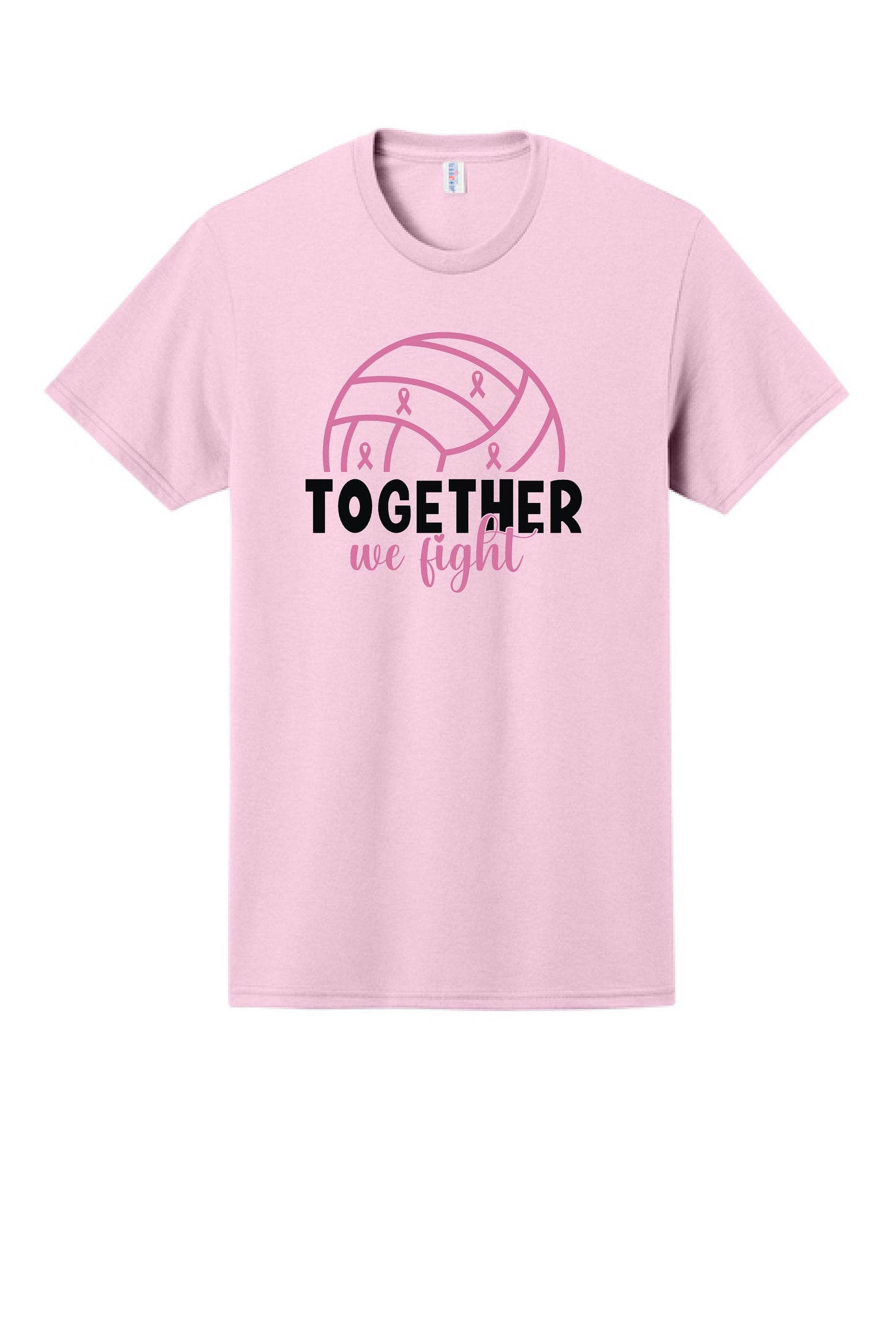 Breast Cancer Awareness Volleyball Unisex T-Shirt (P.29M/29B)