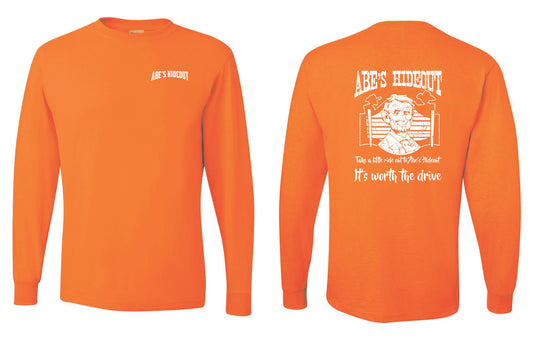 ABE'S HIDEOUT UNISEX Long Sleeve T-Shirt (P.29LSR)