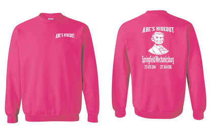 ABE'S HIDEOUT CREW SWEATSHIRT (P.18000)