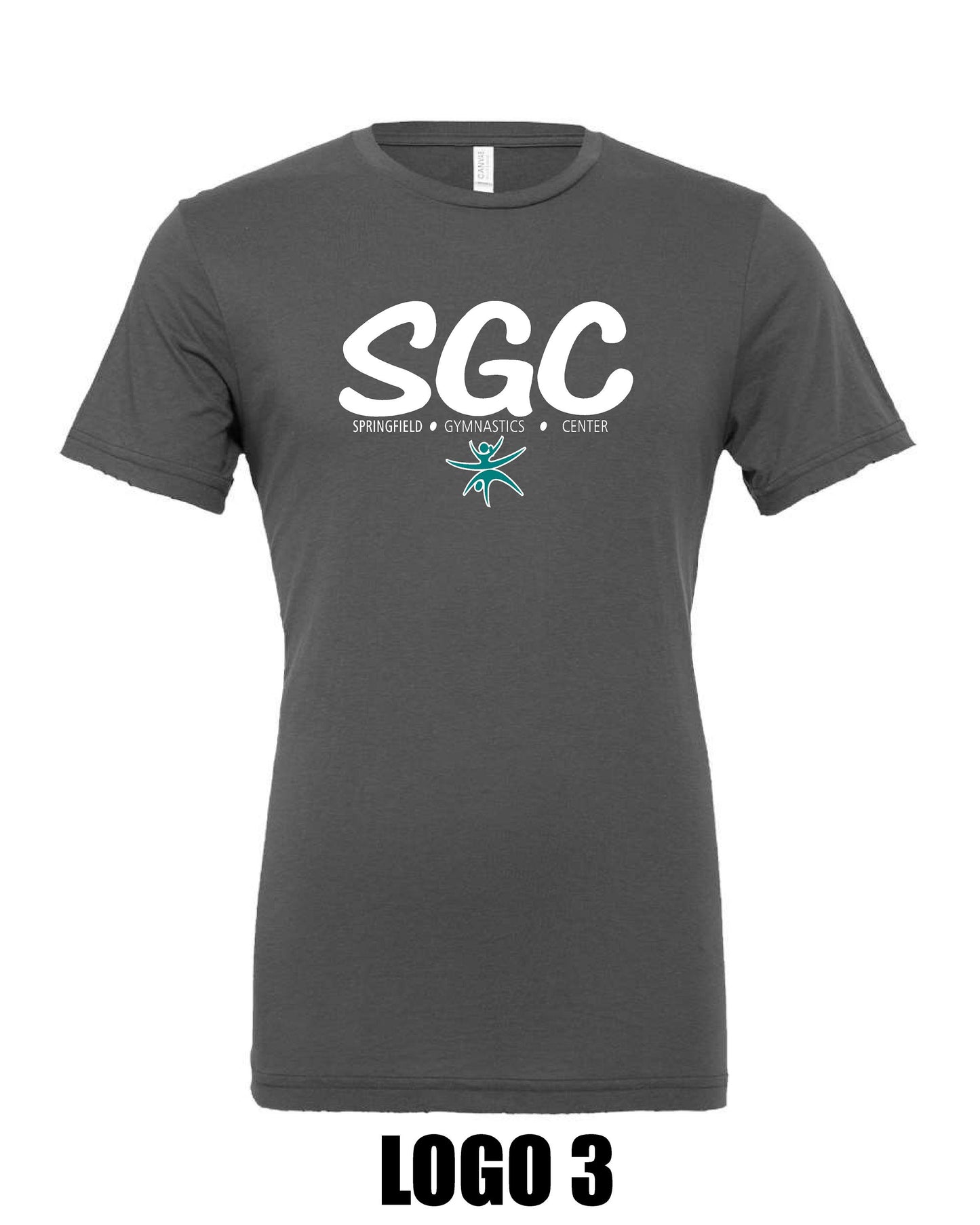 SPRINGFIELD GYMNASTICS CENTER BELLA UNISEX TEE (P.3001)