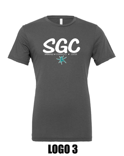 SPRINGFIELD GYMNASTICS CENTER BELLA UNISEX TEE (P.3001)