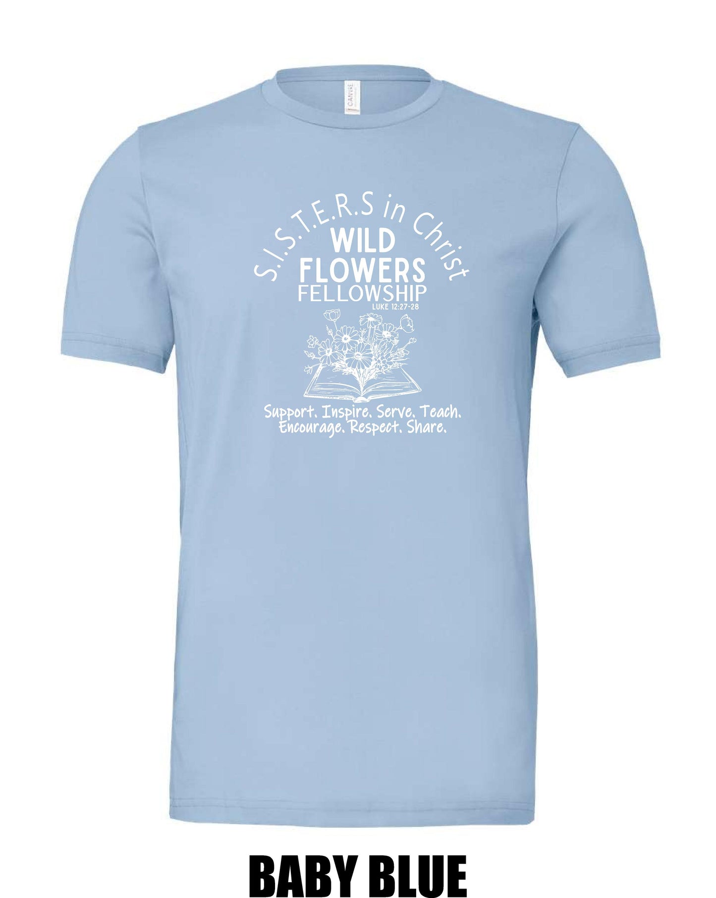 Wild Flowers Fellowship BELLA + CANVAS Tee (P.3001)