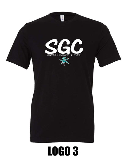 SPRINGFIELD GYMNASTICS CENTER BELLA UNISEX TEE (P.3001)