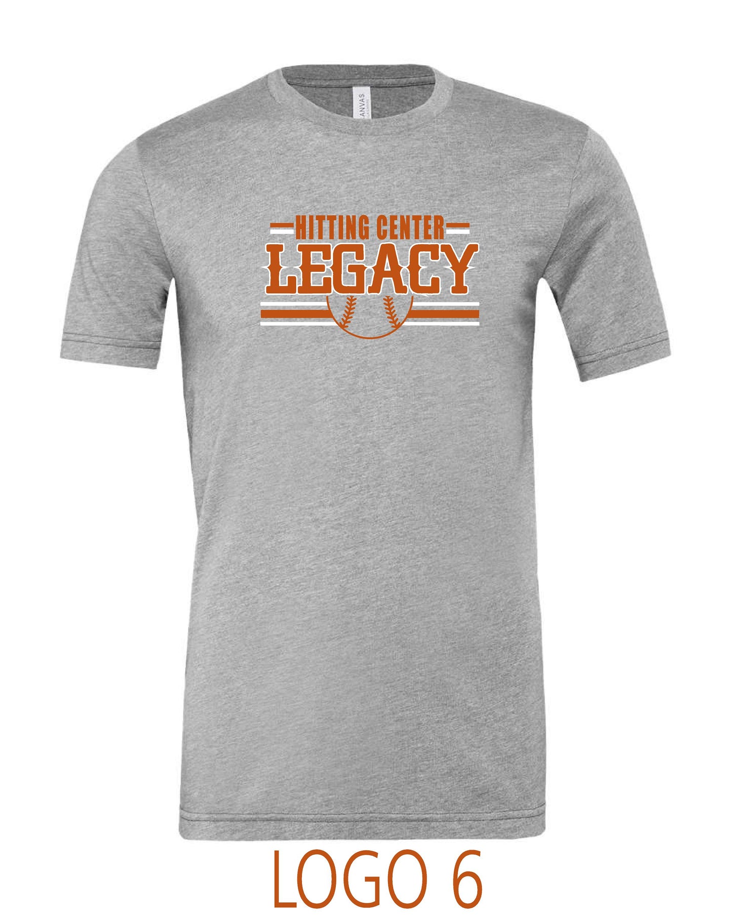 Hitting Center Legacy Softball BELLA + CANVAS CVC Jersey Tee (P.3001CVC)