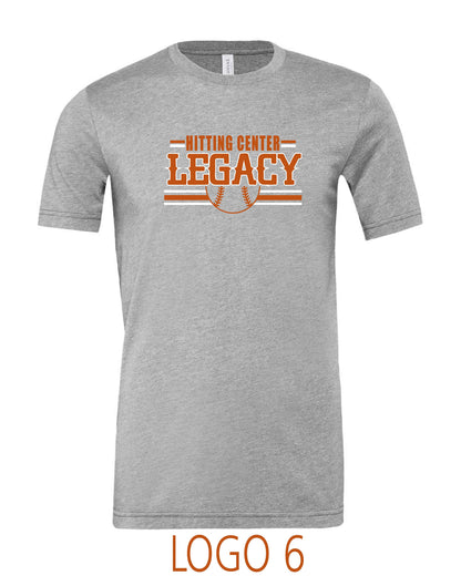 Hitting Center Legacy Softball BELLA + CANVAS CVC Jersey Tee (P.3001CVC)