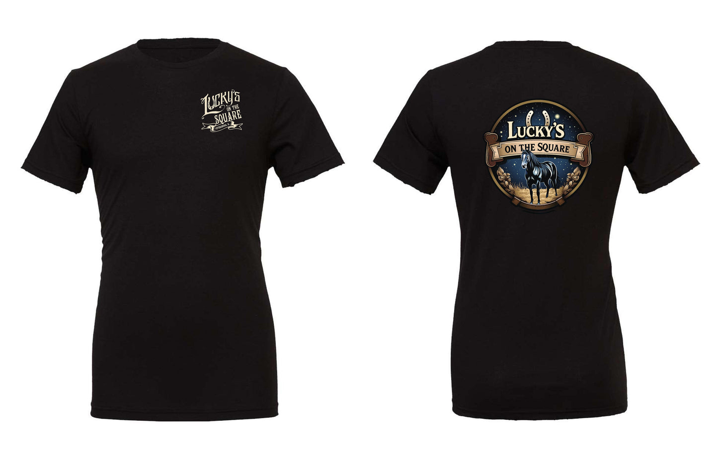 LUCKY'S ON THE SQUARE BELLA + CANVAS - CVC Jersey Tee (P.3001CVC)