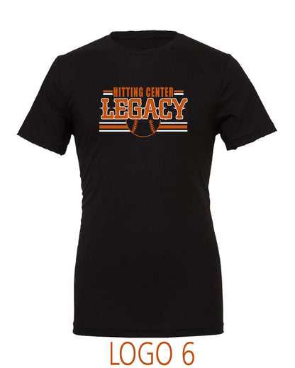 Hitting Center Legacy Softball BELLA + CANVAS CVC Jersey Tee (P.3001CVC)