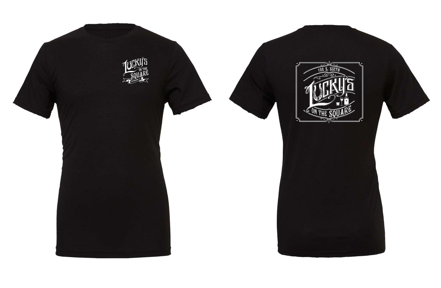 LUCKY'S ON THE SQUARE BELLA + CANVAS - CVC Jersey Tee (P.3001CVC)