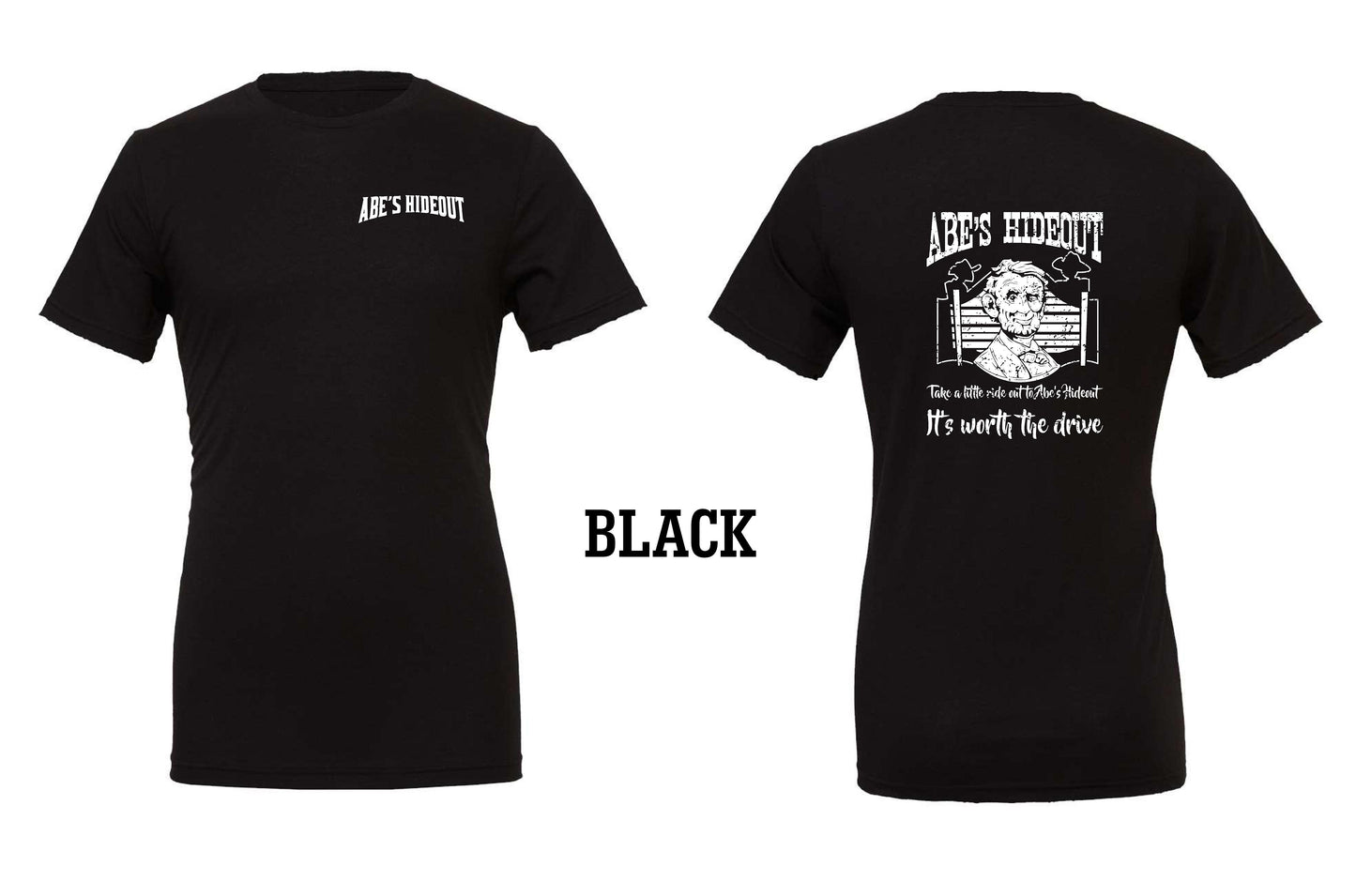 ABE'S HIDEOUT BELLA UNISEX TEE (P.3001CVC)