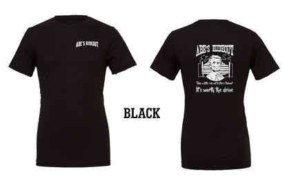 ABE'S HIDEOUT BELLA UNISEX TEE (P.3001CVC)