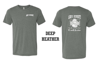 ABE'S HIDEOUT BELLA UNISEX TEE (P.3001CVC)