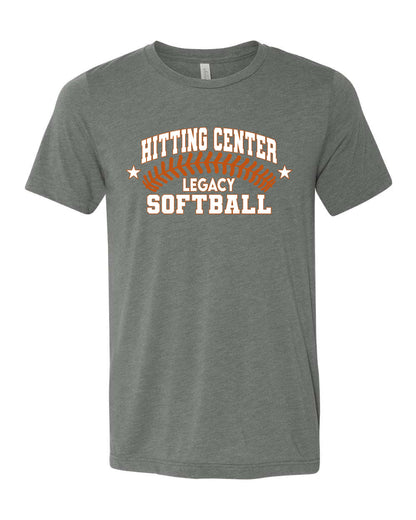 Hitting Center Legacy Softball BELLA + CANVAS CVC Jersey Tee (P.3001CVC)
