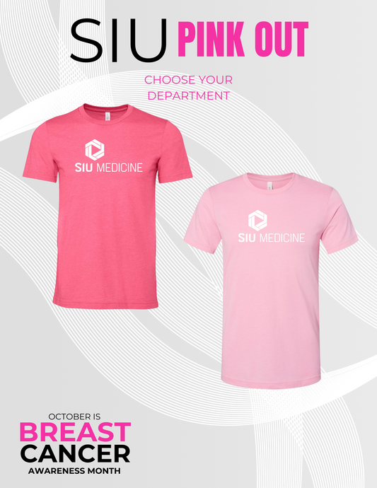 SIU Medicine PINK OUT Unisex Bella T-Shirt (P.3001CVC)