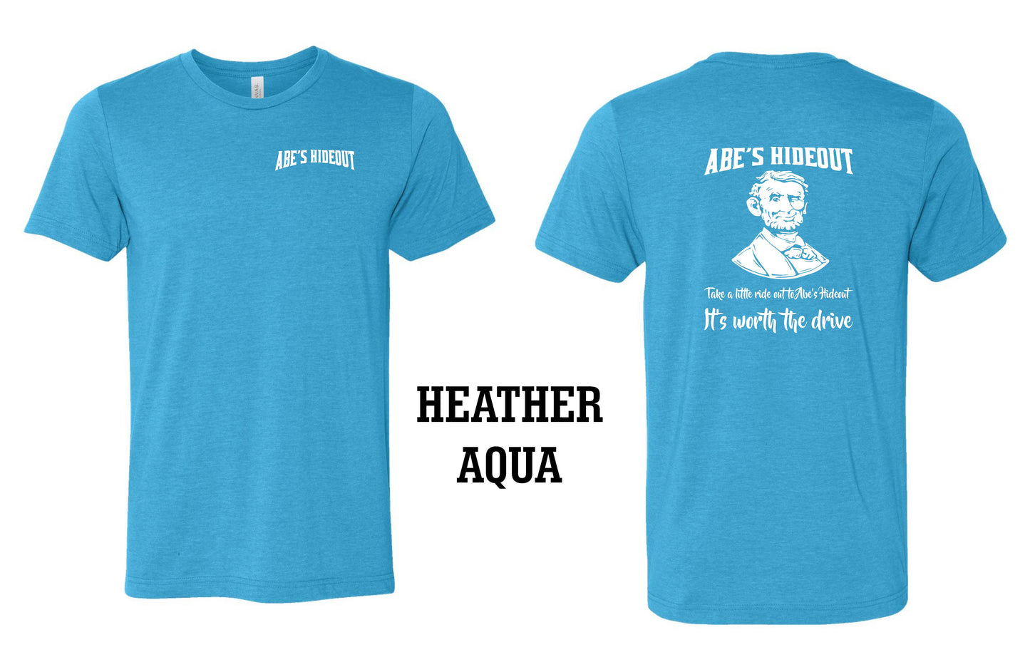 ABE'S HIDEOUT BELLA UNISEX TEE (P.3001CVC)