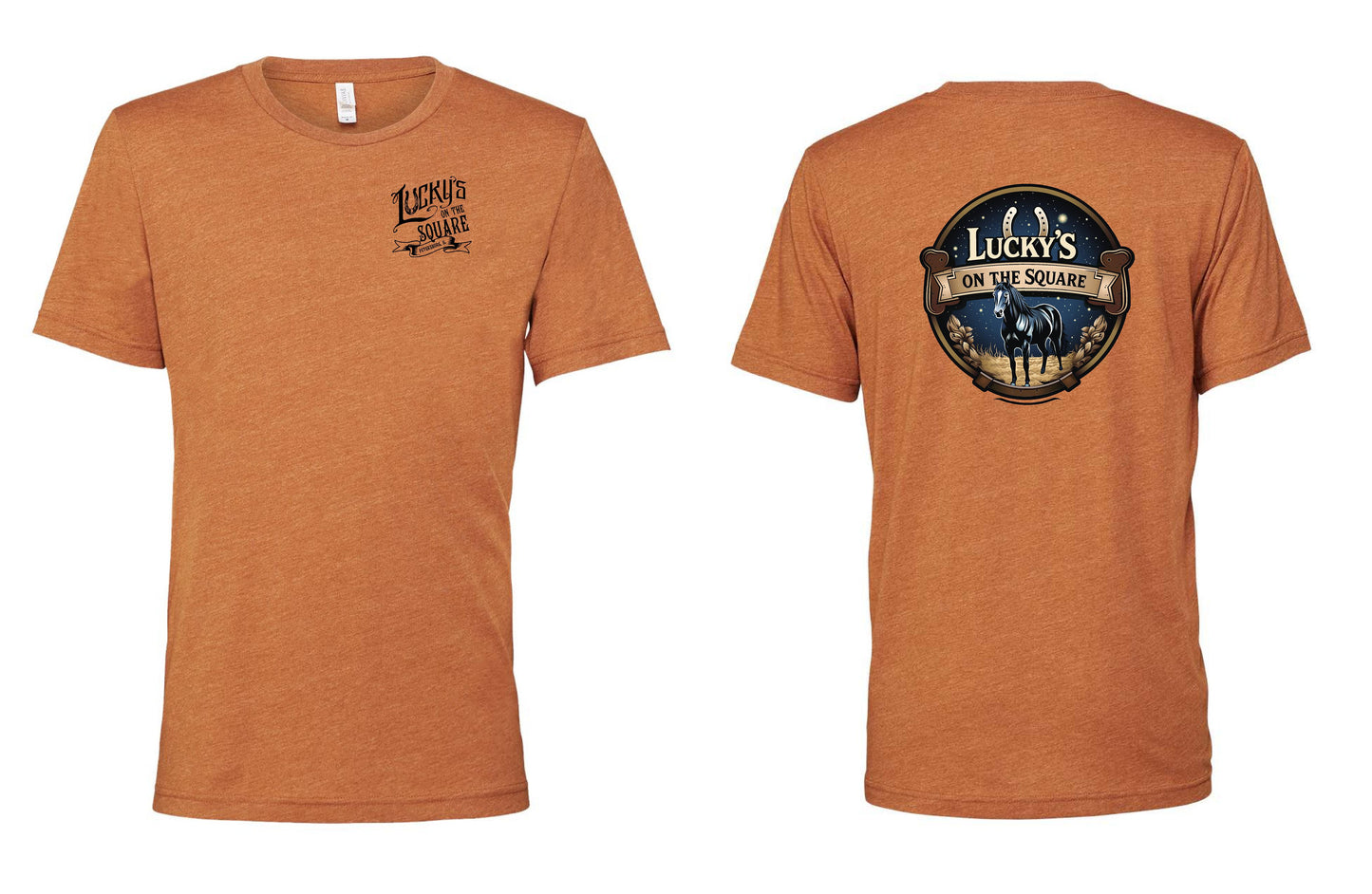 LUCKY'S ON THE SQUARE BELLA + CANVAS - CVC Jersey Tee (P.3001CVC)