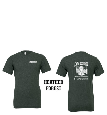 ABE'S HIDEOUT BELLA UNISEX TEE (P.3001CVC)