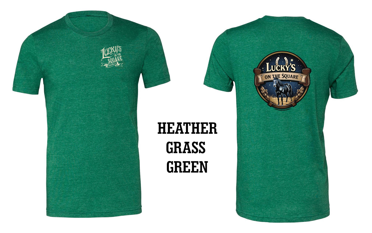 LUCKY'S ON THE SQUARE BELLA + CANVAS - CVC Jersey Tee (P.3001CVC)