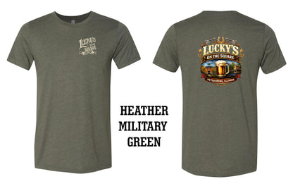 LUCKY'S ON THE SQUARE BELLA + CANVAS - CVC Jersey Tee (P.3001CVC)