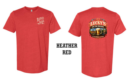 LUCKY'S ON THE SQUARE BELLA + CANVAS - CVC Jersey Tee (P.3001CVC)