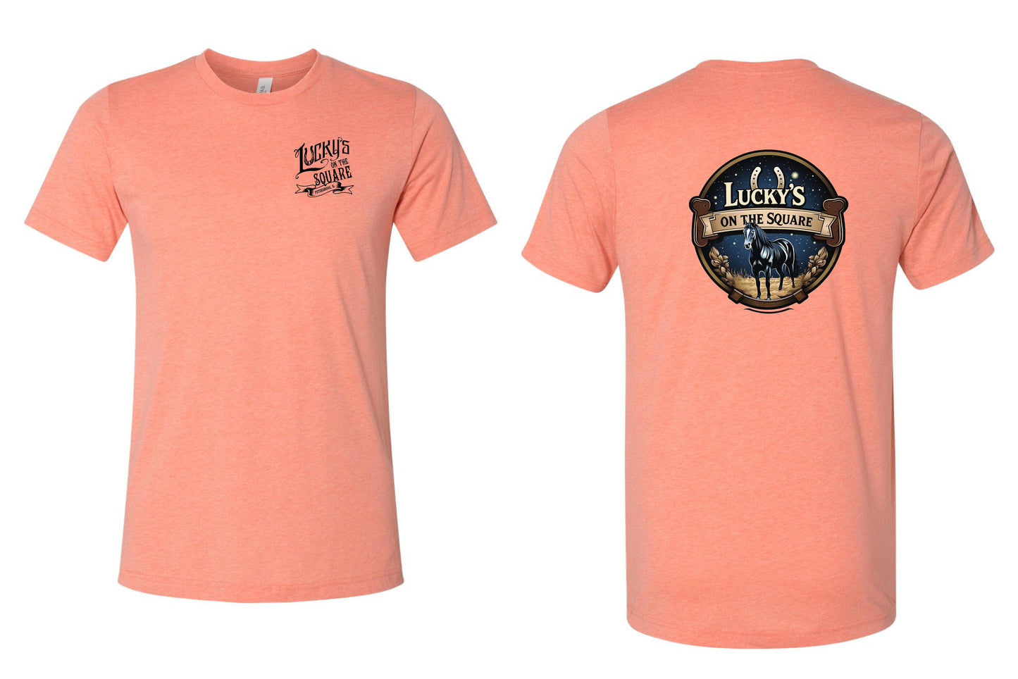 LUCKY'S ON THE SQUARE BELLA + CANVAS - CVC Jersey Tee (P.3001CVC)