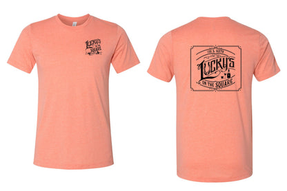 LUCKY'S ON THE SQUARE BELLA + CANVAS - CVC Jersey Tee (P.3001CVC)