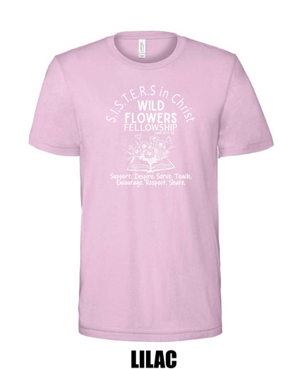Wild Flowers Fellowship BELLA + CANVAS Tee (P.3001)