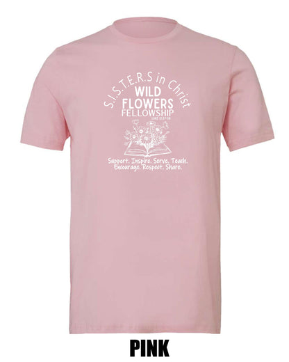 Wild Flowers Fellowship BELLA + CANVAS Tee (P.3001)