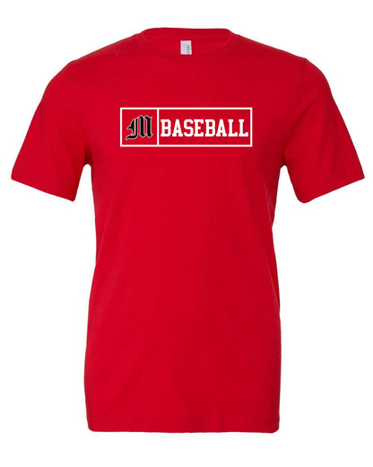 MAFIA BASEBALL/SOFTBALL BELLA UNISEX TEE (P.3001)