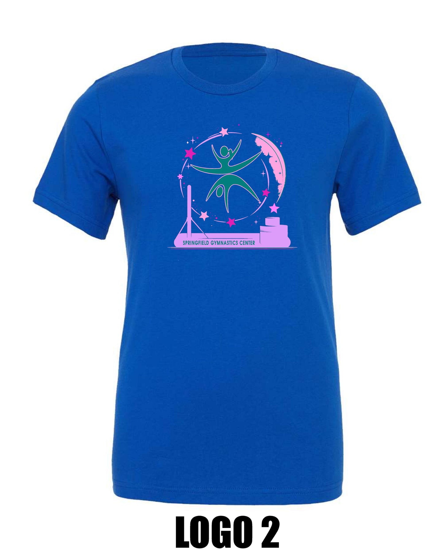 SPRINGFIELD GYMNASTICS CENTER BELLA UNISEX TEE (P.3001)