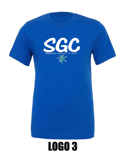 SPRINGFIELD GYMNASTICS CENTER BELLA UNISEX TEE (P.3001)