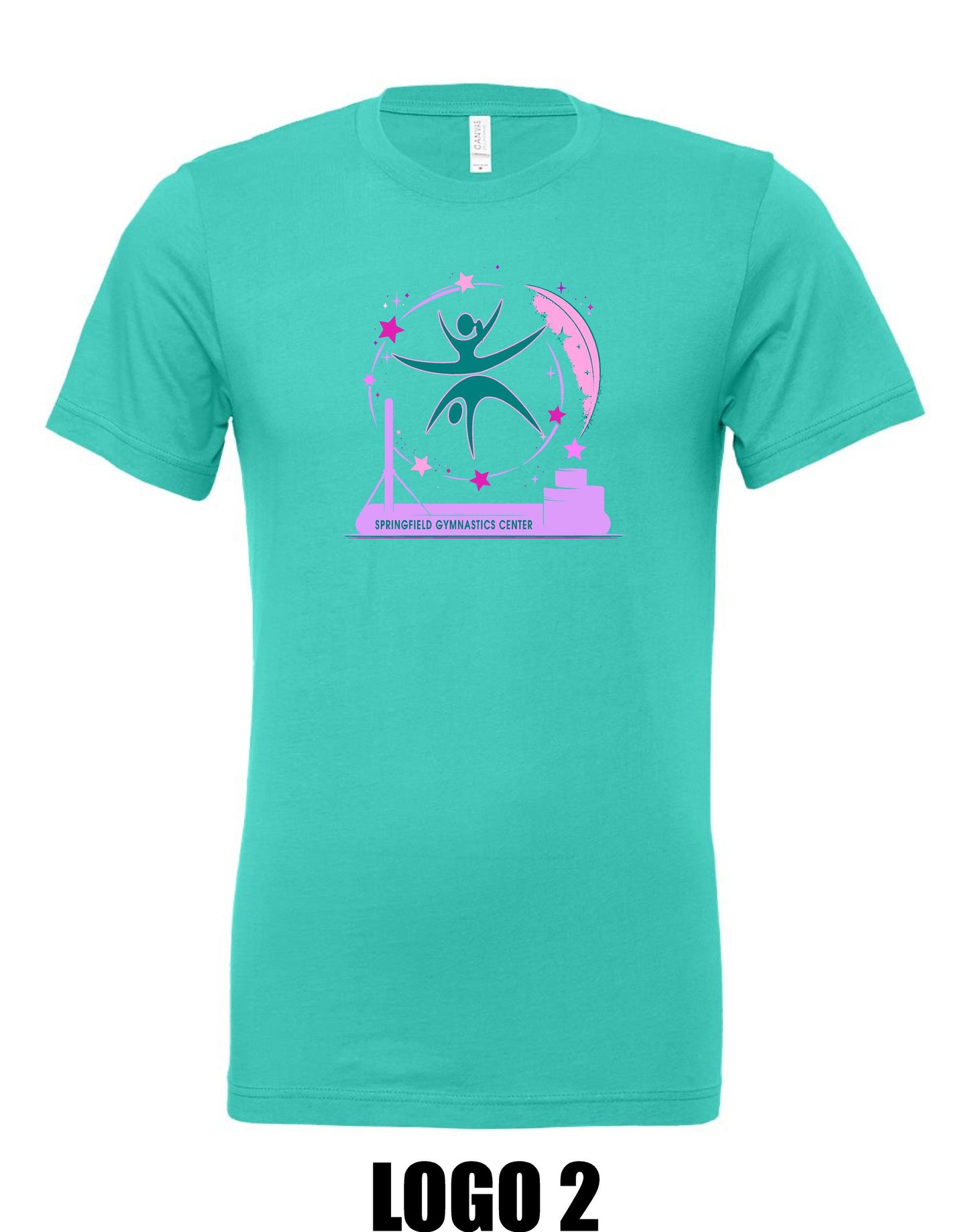 SPRINGFIELD GYMNASTICS CENTER BELLA UNISEX TEE (P.3001)