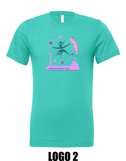 SPRINGFIELD GYMNASTICS CENTER BELLA UNISEX TEE (P.3001)