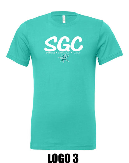 SPRINGFIELD GYMNASTICS CENTER BELLA UNISEX TEE (P.3001)